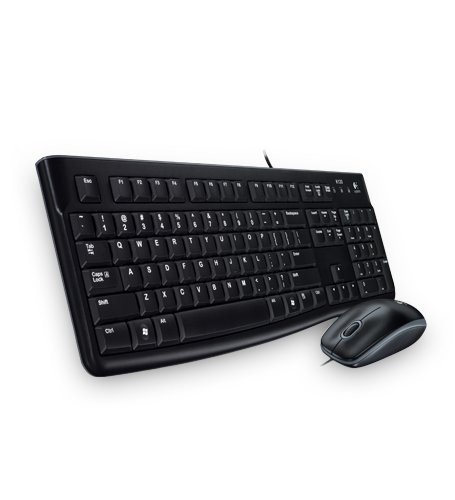 Kit tastatura+mouse logitech desktop mk120 usb black (920-002563)