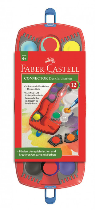 Set 12 acuarele, Faber - Castell