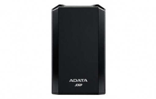 SSD extern ADATA SE900G 512GB, USB 3.2 Gen 2 Type-C, Iluminare RGB