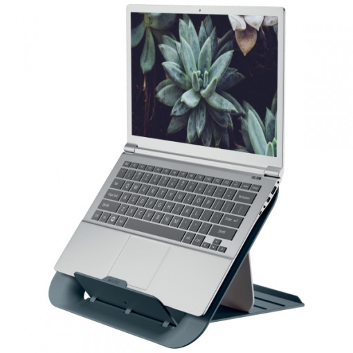 Suport ergonomic LEITZ Cosy, pentru laptop, ajustabil, gri antracit