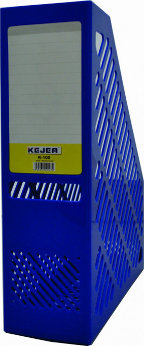 Suport vertical plastic pentru cataloage, 75mm, KEJEA