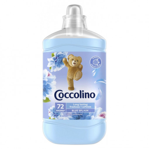 Balsam de rufe COCCOLINO Blue Splash, 1.8l, 72 spalari