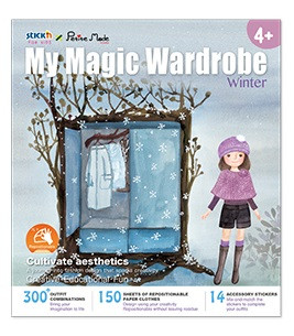 Carte creativa Stick"n My Magic Wardrobe - iarna