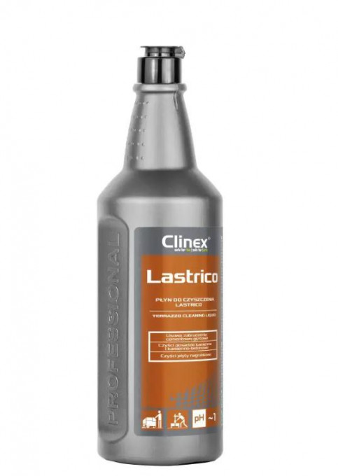 CLINEX Lastrico, 1litru, detergent pt curatare terase, indepartare ciment, ipsos de pe supr ceramice