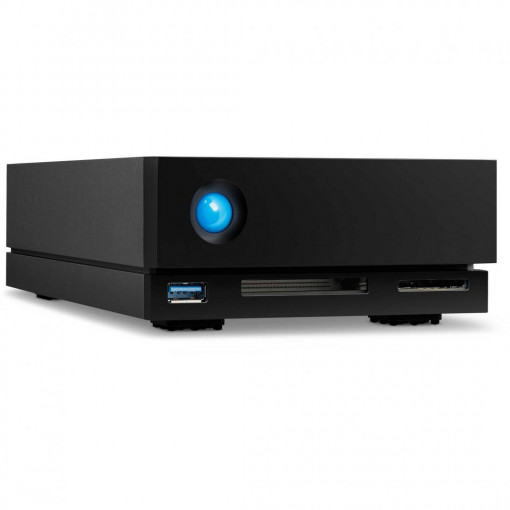 HDD Extern 4TB Lacie, THUNDERBOLT 3, 4TB, 3.5", USB 3.2 Gen1 Type-A, 1x DisplayPort, 1x SD Card Reader,
