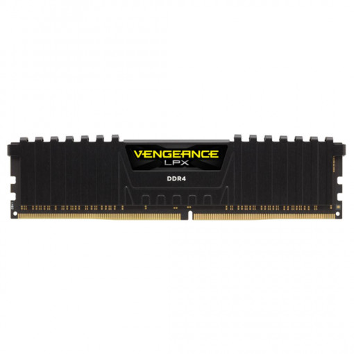 Memorie RAM DIMM Corsair Vengeance LPX 8GB (1x8GB), DDR4 2666MHz, CL16, 1.2V, black, XMP 2.0