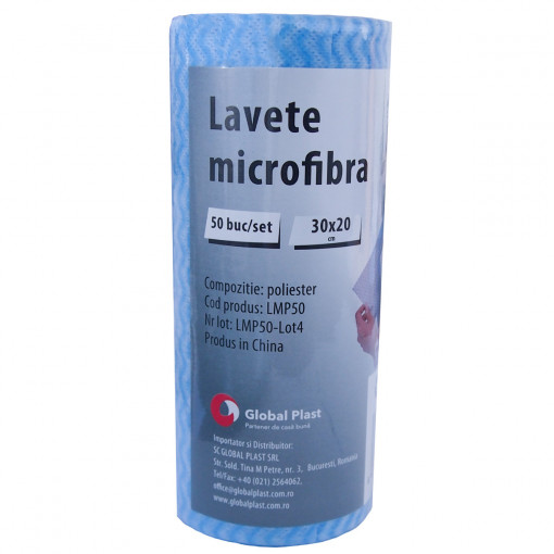 Set Lavete din poliester, 50 bucati