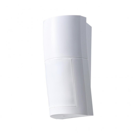 Detector de exterior Optex QXI-DT-X5, dubla tehnologie PIR/Microwave, aria de detectie: 12m x 120°,