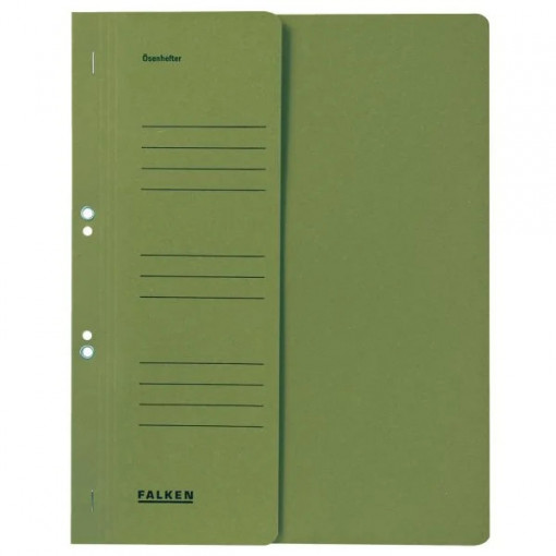 Dosar carton Falken/Exacompta cu capse 1/2 verde