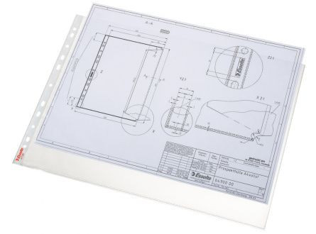 FOLIE PROTECTIE A3 50BUC/SET 85 MICRONI ESSELTE