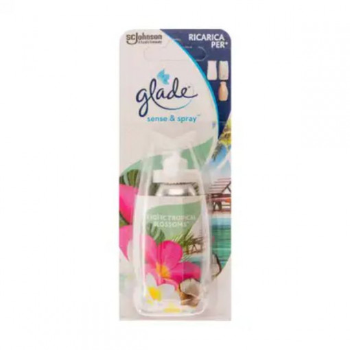 Glade Sense and Spray Exotic Tropical Blossoms rezerva odorizant de camera 18 ml
