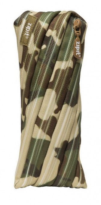 Penar cu fermoar, ZIPIT Camouflage - camuflaj verde
