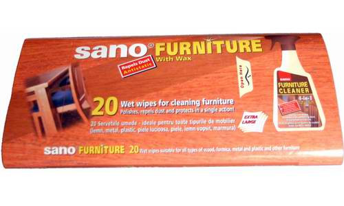 Servetele pentru mobila SANO Furniture Antistatice 20buc
