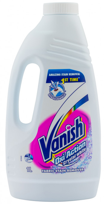 Solutie pentru indepartarea petelor VANISH White, 1L.