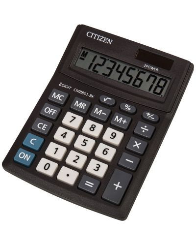 Calculator Citizen - CMB801-BK, de birou, 8 cifre, negru