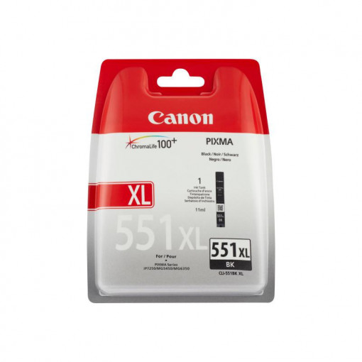 CANON CLI-551XL BLACK INKJET CARTRIDGE