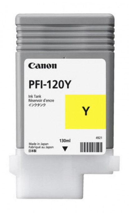 CANON PFI-120Y YELLOW INKJET CARTRIDGE