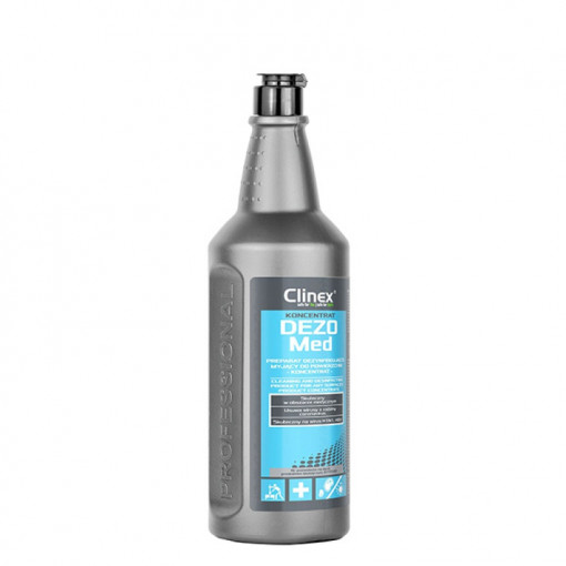 CLINEX DEZOMed, 1 litru, detergent concentrat, dezinfectant pentru suprafete diverse