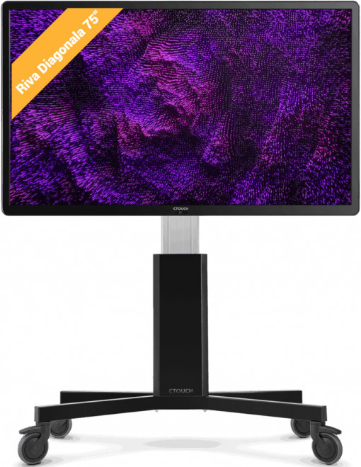 Display Interactiv Smart CTOUCH Riva cu diagonala de 75'' | 190 cm