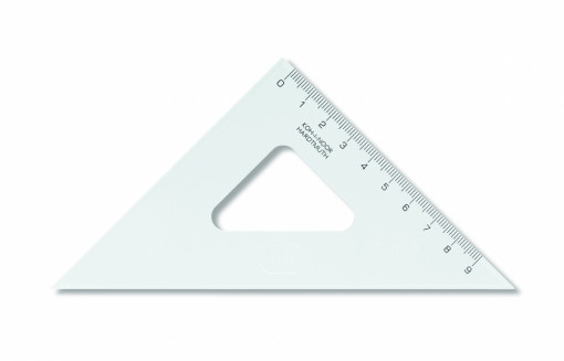 Echer plastic 45º / 11,3 cm