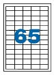Etichete autoadezive, pretaiate (38.1x21x2 mm), 65/A4, A-Series