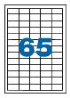 Etichete autoadezive pretaiate A-Series, 38.1x21x2 mm 65/A4