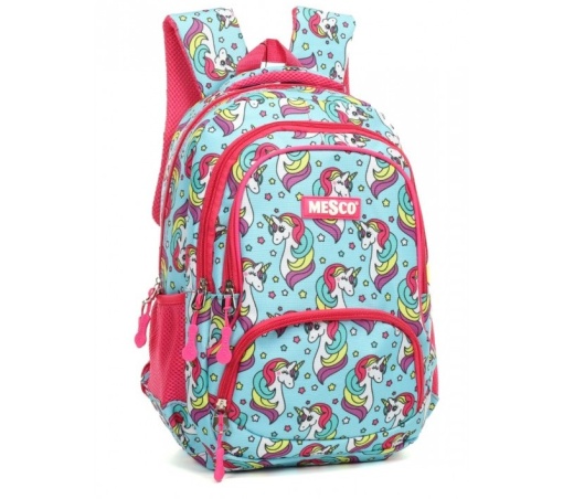 Ghiozdan mediu, pregatitoare 14,5″ Unicorn , Mesco
