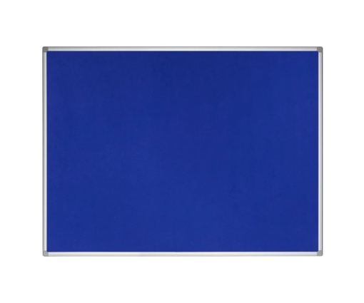 Panou din material textil, ramă aluminiu, 90x120 cm, Bi-Office