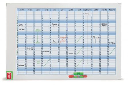 PLANNER MAGNETIC ANUAL 90*60 CM PERFORMANCE NOBO
