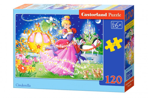 Puzzle 120 piese Cinderella