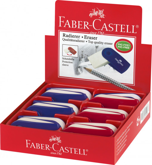 Radiera creion Sleeve Faber-Castell