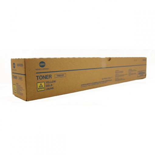 Toner Konica Minolta TN619Y, Yellow, Original