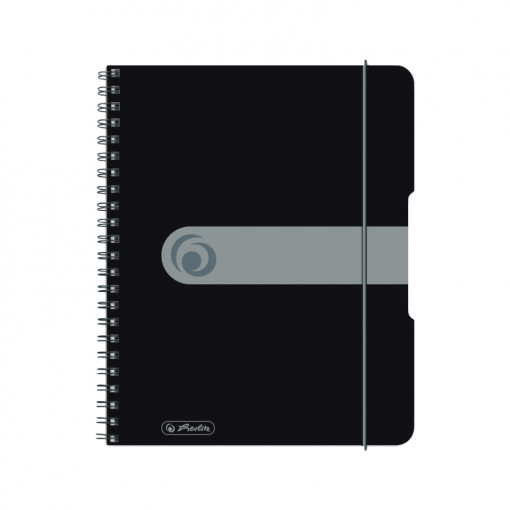 Bloc notes spiralat 80g/mp matematica elastic spira EASY ORGA