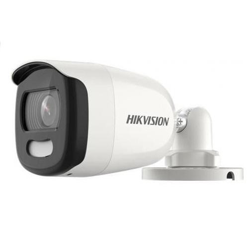 Camera supraveghere Hikvision bullet DS-2CE10HFT-E(3.6mm), 5MP, PoC, ColorVu - imagini color 24/7 (color