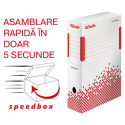 Cutie depozitare si arhivare ESSELTE Speedbox, carton, 100 mm