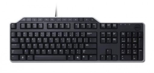 Dell Keyboard Wired Business Multimedia, KB522, USB conectivity, US International, Color Black