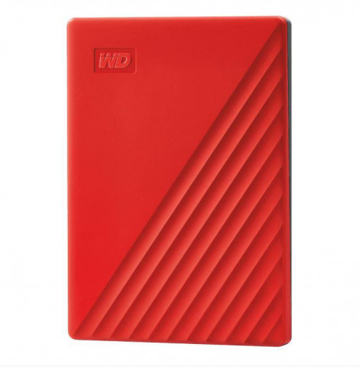 EHDD 2TB WD 2.5" USB 3.2 MY PASSPORT RED