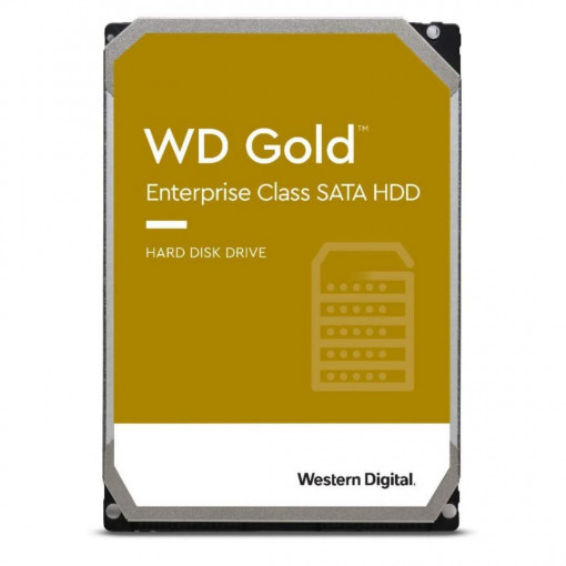 HDD intern WD, Gold, 3.5", 16TB, SATA3, 7200 RPM, 512MB, Surveillance HDD
