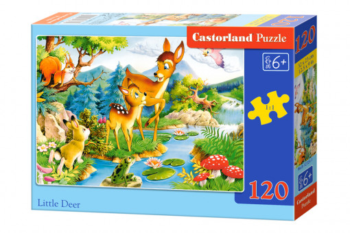 Puzzle 120 piese Little Deer