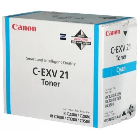 Toner Canon C-EXV21C, Cyan, Original
