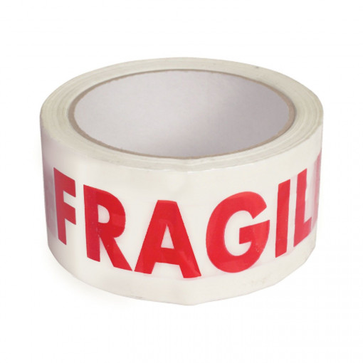 Banda adeziva 50×66 FRAGILE