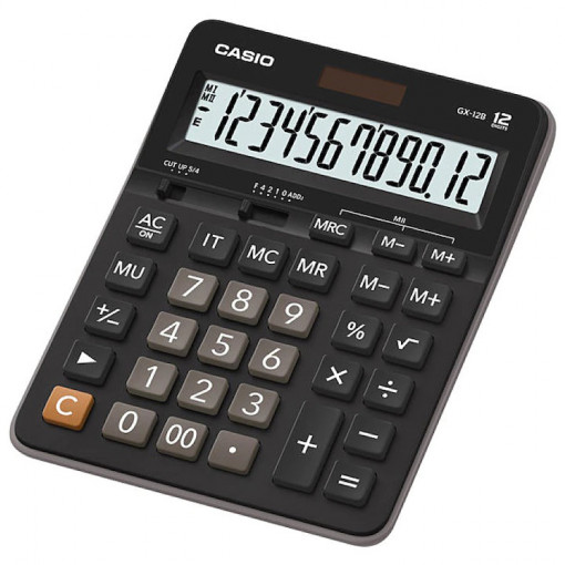 Calculator de birou Casio Casio GX-12B, 12 digits, 207.5 x 159 x 34.3 mm