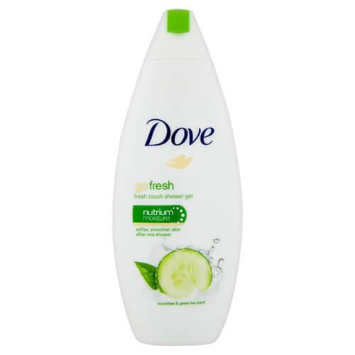 Gel de duș cu miros de castravete si ceai verde Go Fresh (Fresh Touch Shower Gel)