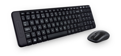 Kit tastatura+mouse logitech wireless desktop mk220, black (920-003168)