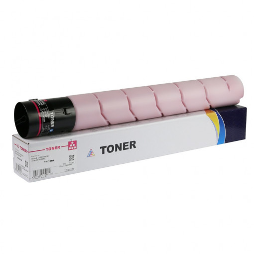 Magenta Toner Cartridge Minolta Bizhub C 224 , C 284 , C 364, Bizhub 224, 284, 364, MG, TN321M, 25k