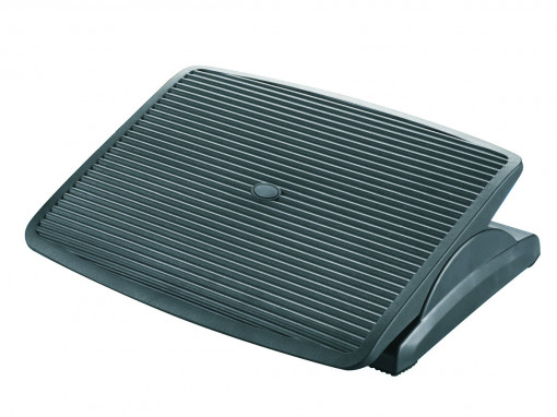 Suport pentru picioare, ergonomic, ajustabil (x1), 450x115x340mm, Q-Connect - negru