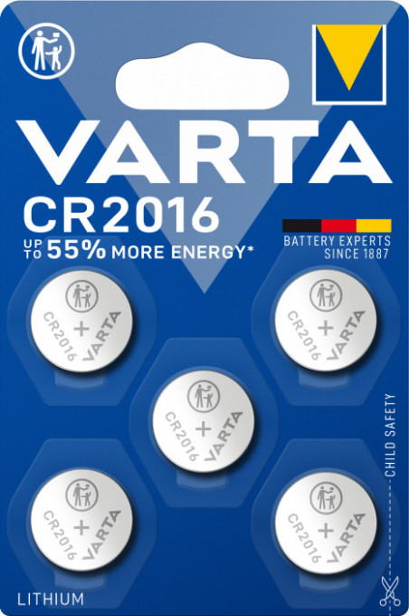 Baterie Varta Energy CR 2016 blister 5