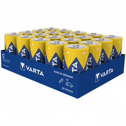 Baterie Varta R14 industrial bulk infoliat 20