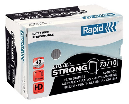 Capse Rapid Super Strong, 73/10, 10-40 coli, 5000 buc/cutie