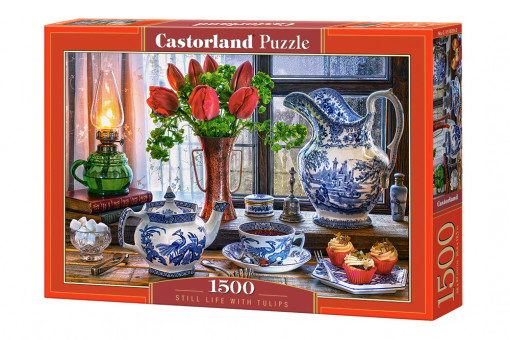 Puzzle 1500 piese Still Life With Tulips